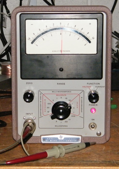 HP 425A Micro V-A Meter 1